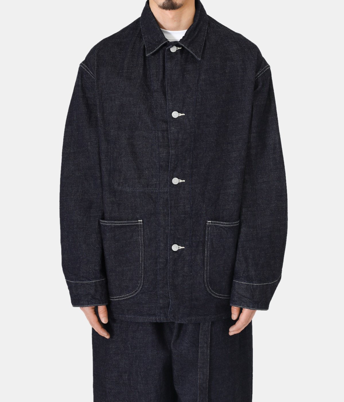 12.9oz Selvage Denim Coverall | blurhmsROOTSTOCK(ブラームスルーツ