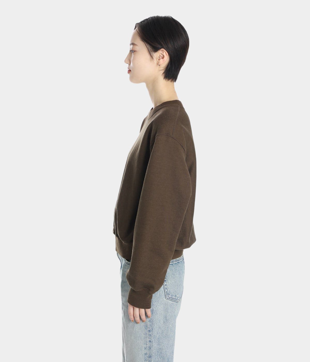 レディース】Soft&Hard Sweat Crew-Neck P/O | blurhmsROOTSTOCK 