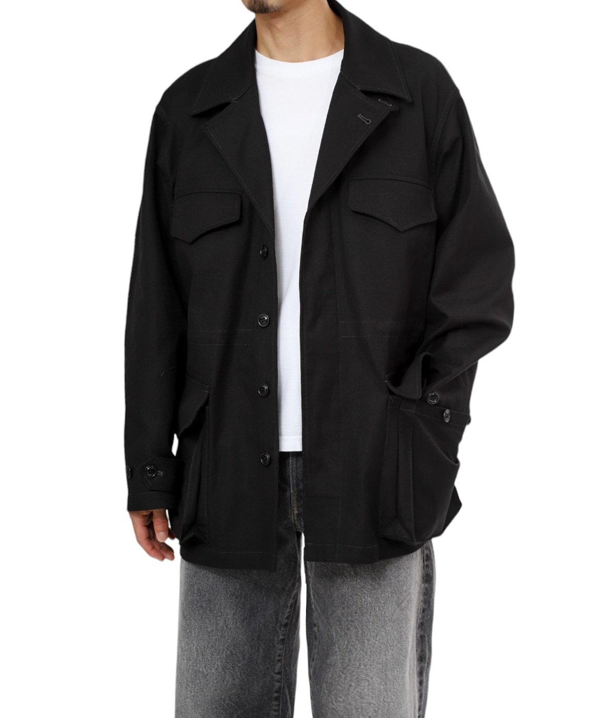 Cotton Serge 47 Jacket | blurhmsROOTSTOCK(ブラームスルーツ