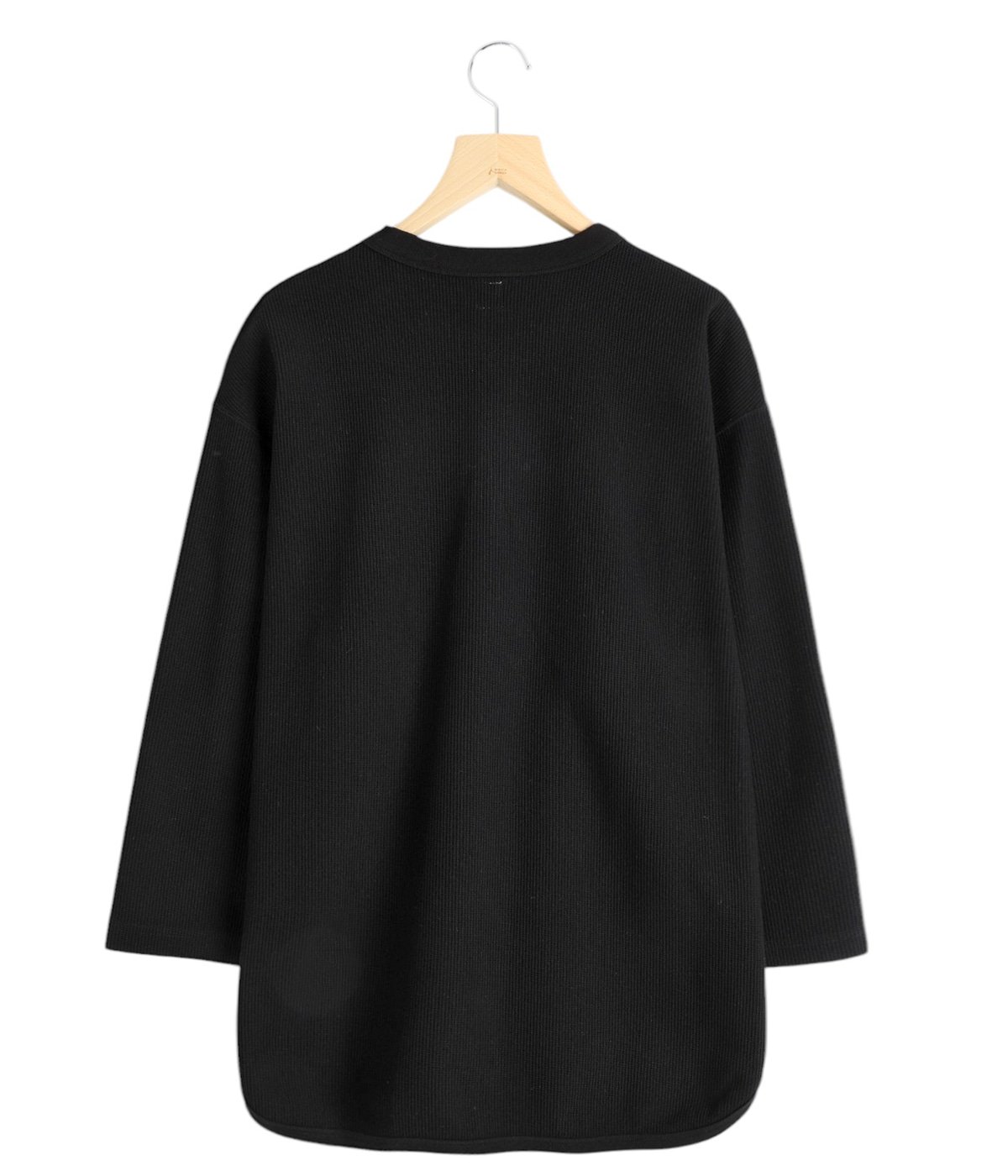 blurhmsROOTSTOCK Baseball Tee サイズ3 ブラック blurhmsROOTSTOCK (ブラームス ルーツストック) Rough&Smooth