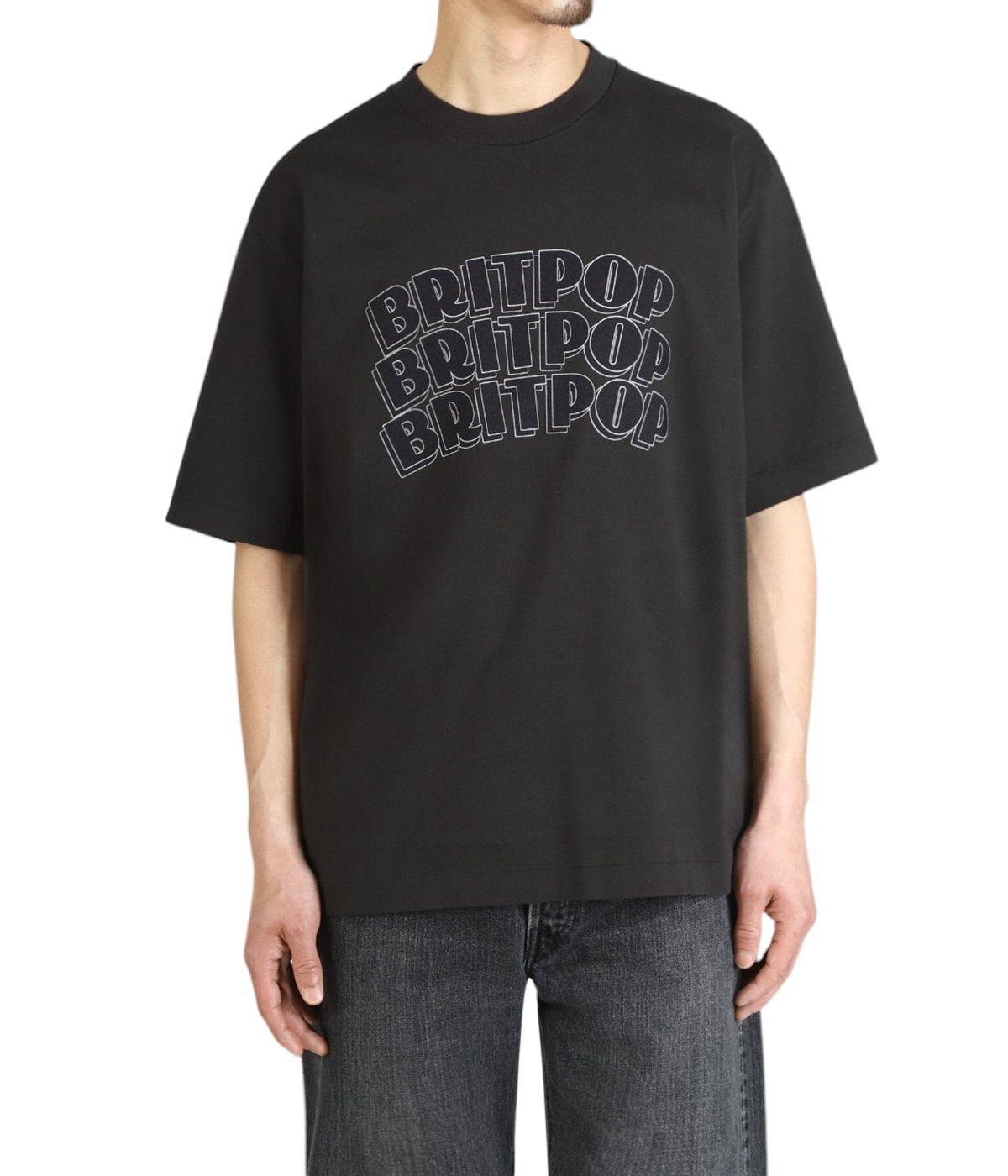 BRITPOP Print Tee WIDE | blurhmsROOTSTOCK(ブラームスルーツストック