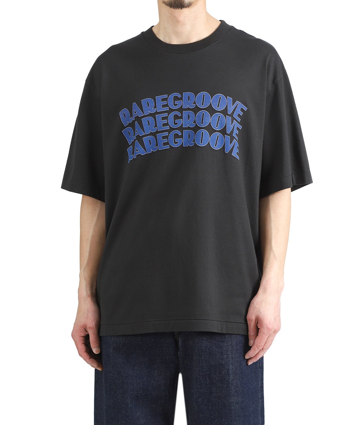RAREGROOVE Print Tee WIDE | blurhmsROOTSTOCK(ブラームスルーツ 