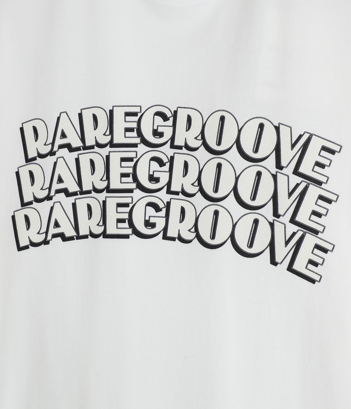 RAREGROOVE Print Tee WIDE | blurhmsROOTSTOCK(ブラームスルーツ 