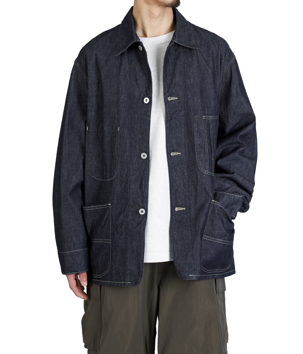 ジャケット・アウター blurhmsROOTSTOCK Light oz Denim Coverall Light oz Denim Coverall | blurhmsROOTSTOCK(ブラームスルーツ
