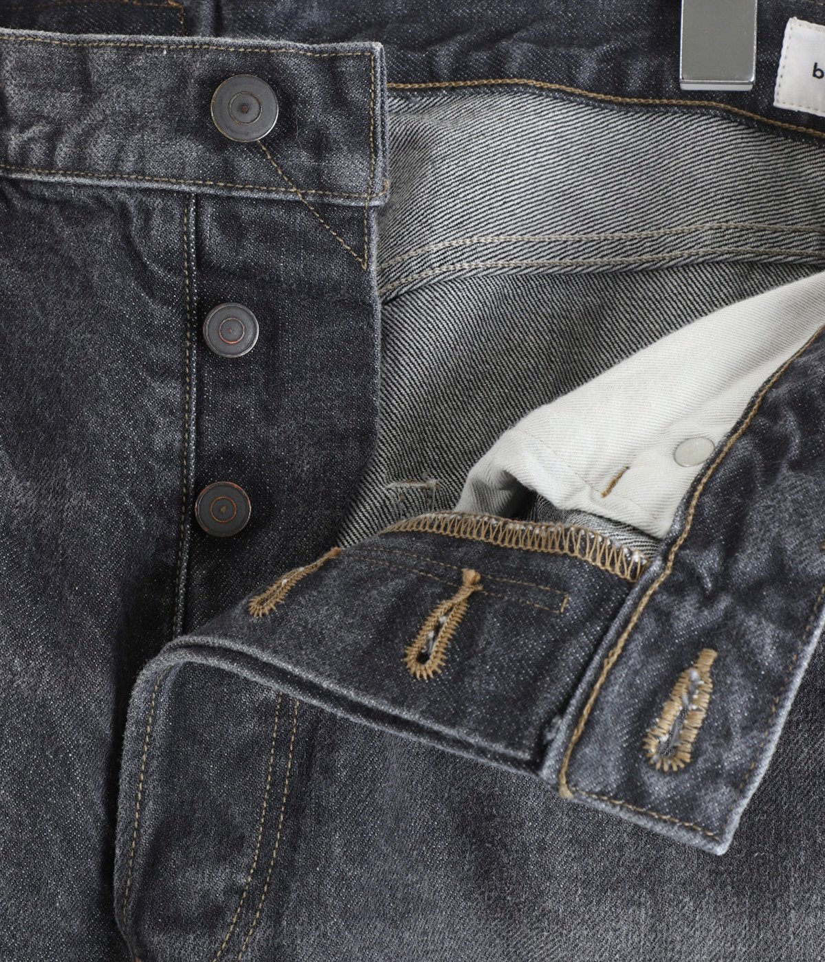13.5oz Denim Pants Wide -USED- | blurhmsROOTSTOCK(ブラームスルーツ