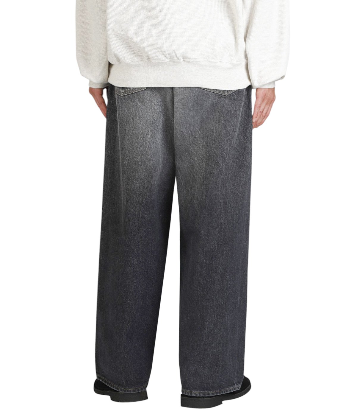 13.5oz Denim Pants Wide -USED- | blurhmsROOTSTOCK(ブラームスルーツ