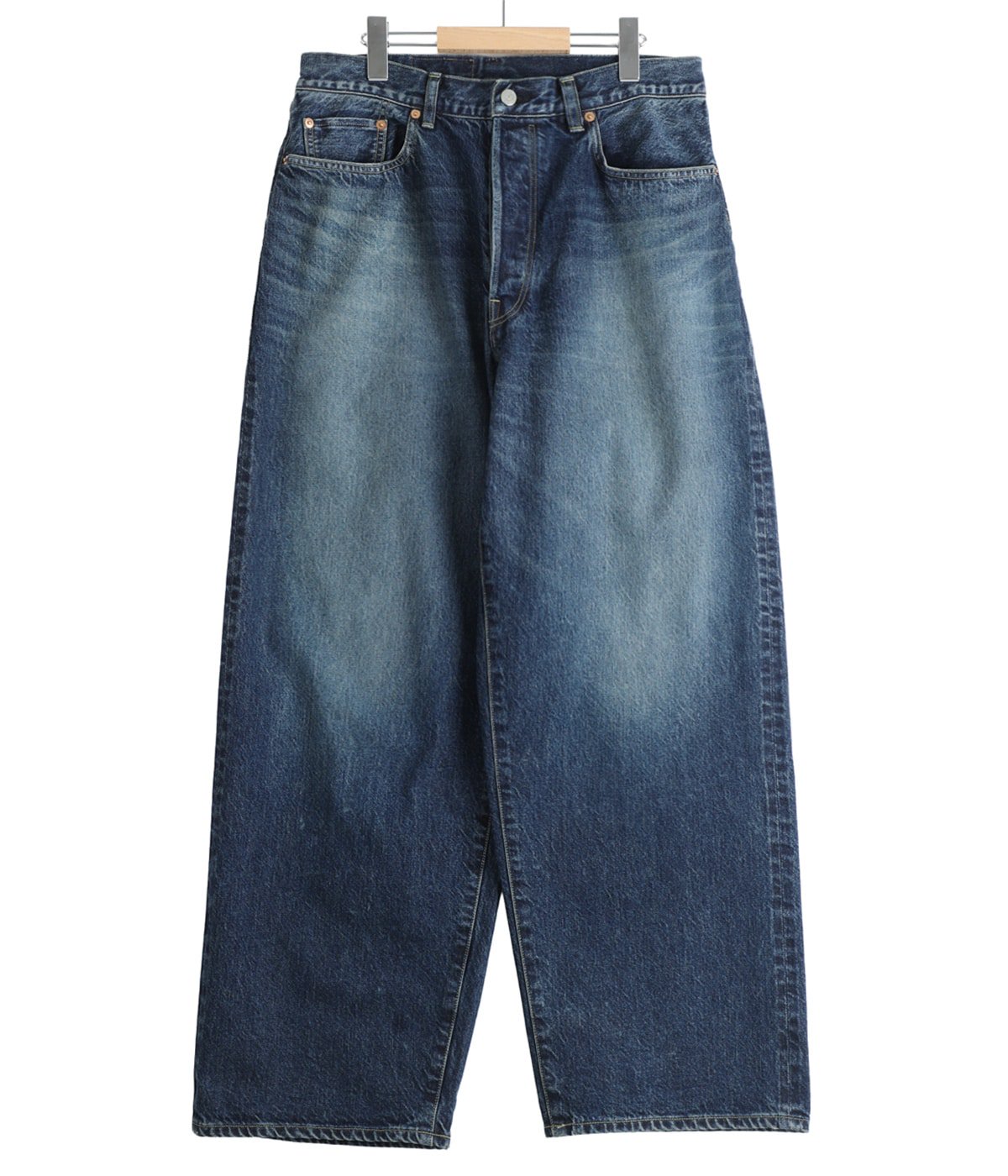 13.5oz Denim Pants Wide | blurhmsROOTSTOCK(ブラームスルーツ
