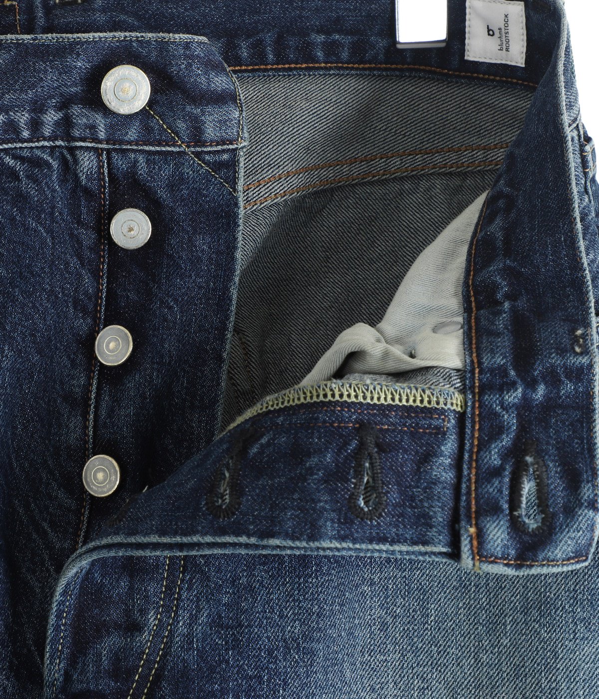 Pants - 13.5oz Denim Wide blurhms C⁄N OX Serge Snow bROOTS25S4F25 