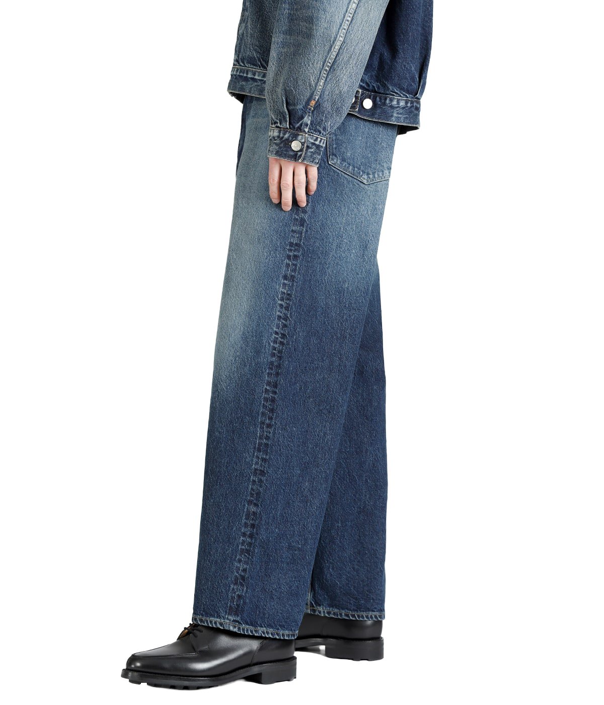 13.5oz Denim Pants Wide | blurhmsROOTSTOCK(ブラームスルーツ