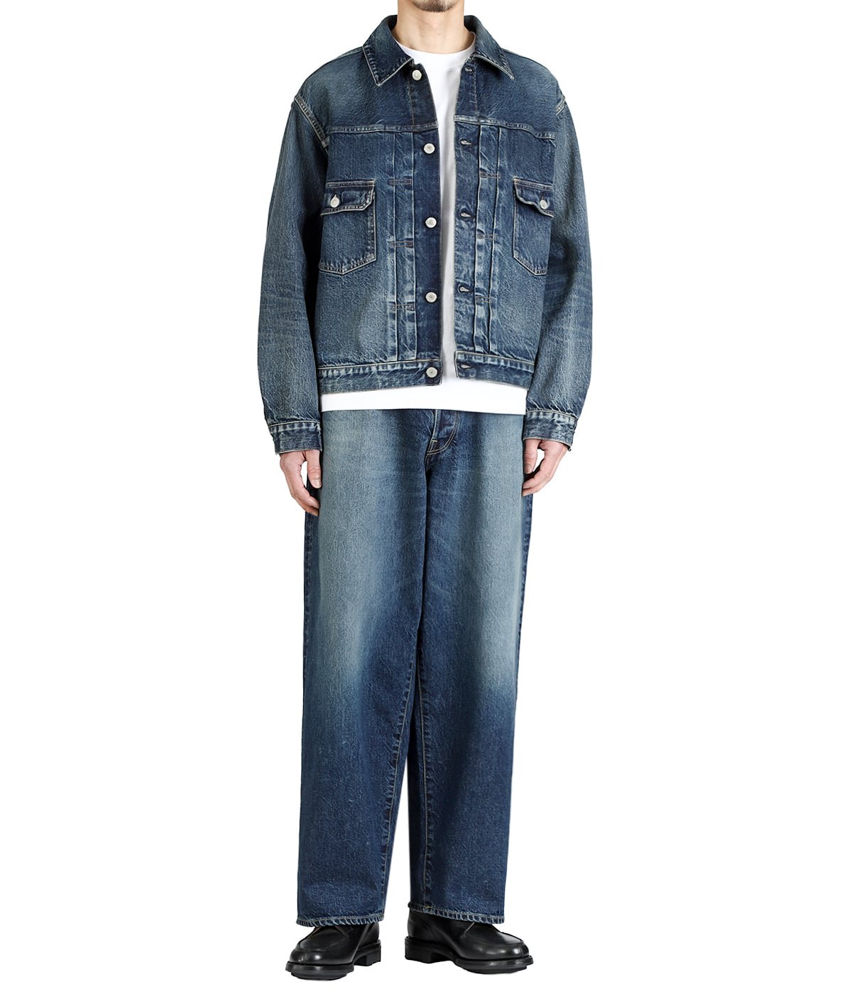 13.5oz Denim Pants Wide | blurhmsROOTSTOCK(ブラームスルーツ