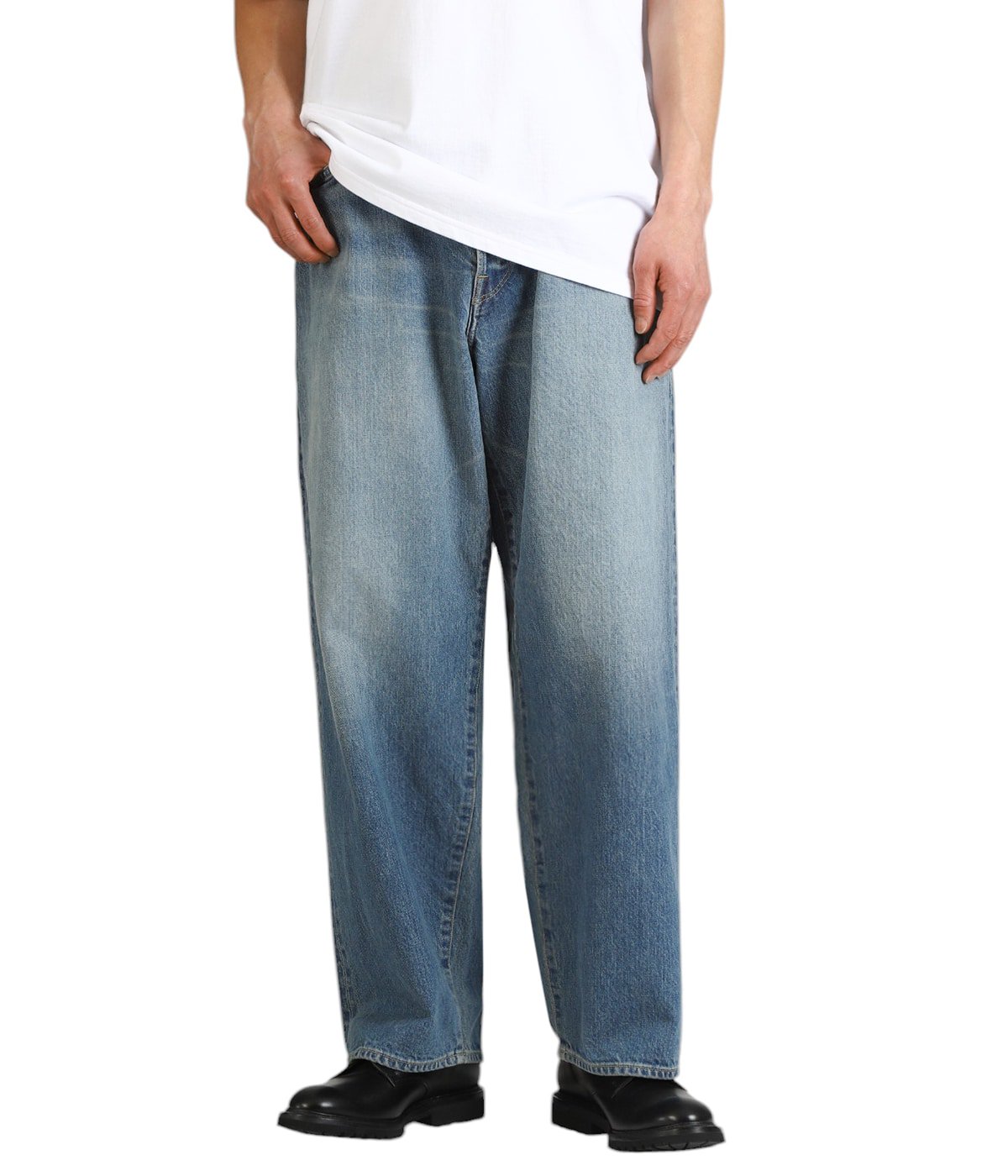 13.5oz Denim Pants Wide | blurhmsROOTSTOCK(ブラームスルーツ