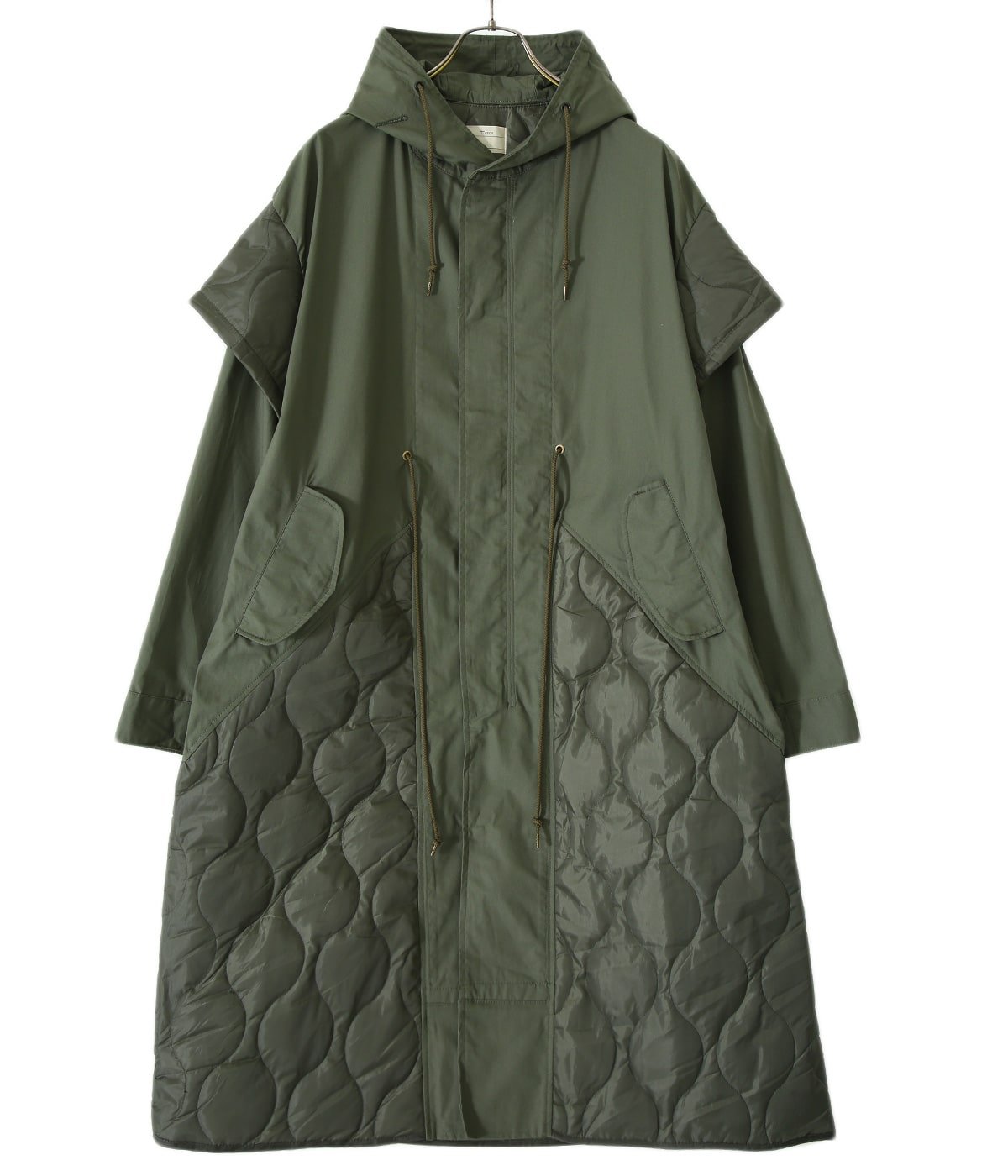 【レディース】circa make cutback military coat