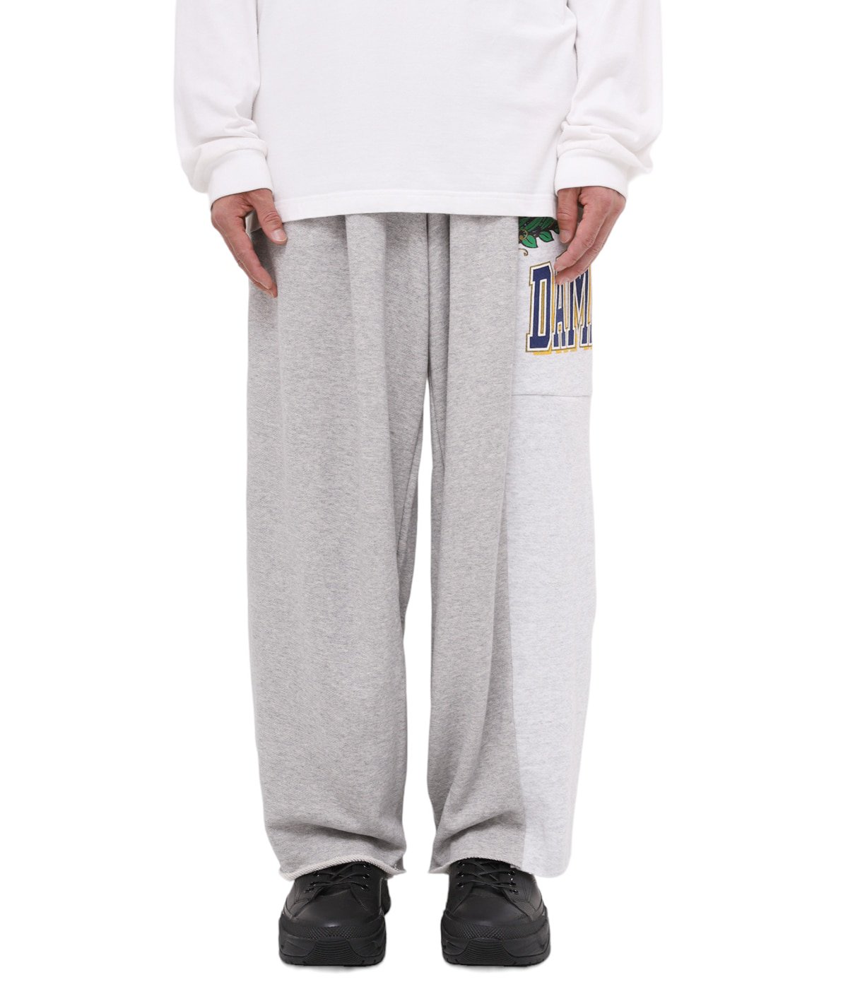 circa make cutback wide sweat pants | 77circa(ナナナナサーカ