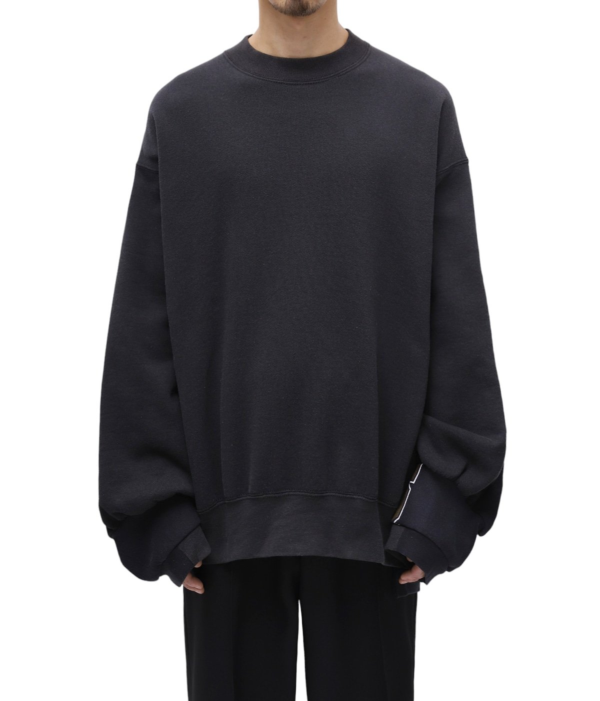 circa make wide cutback sweat top | 77circa(ナナナナサーカ