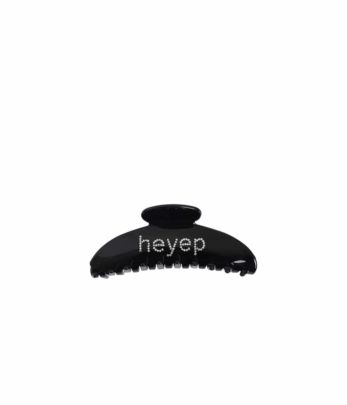レディース】Fine Rhinestone Logo Hair Clip | heyep(ヘイップ