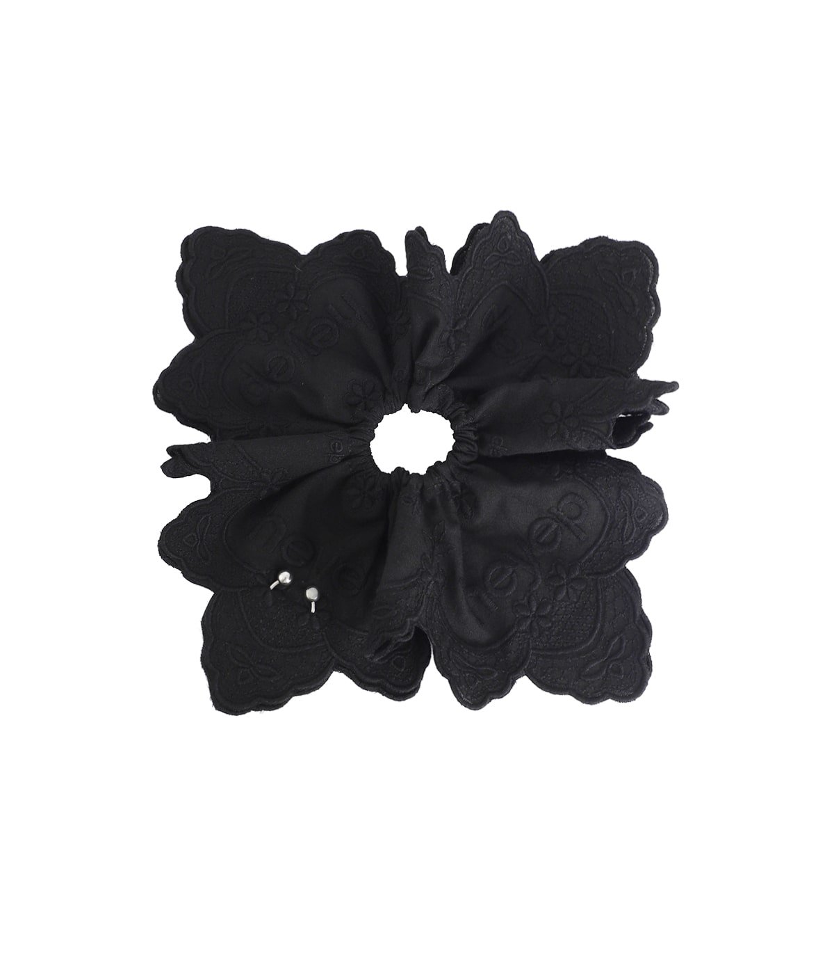レディース】Pierced Lace Scrunchie | heyep(ヘイップ