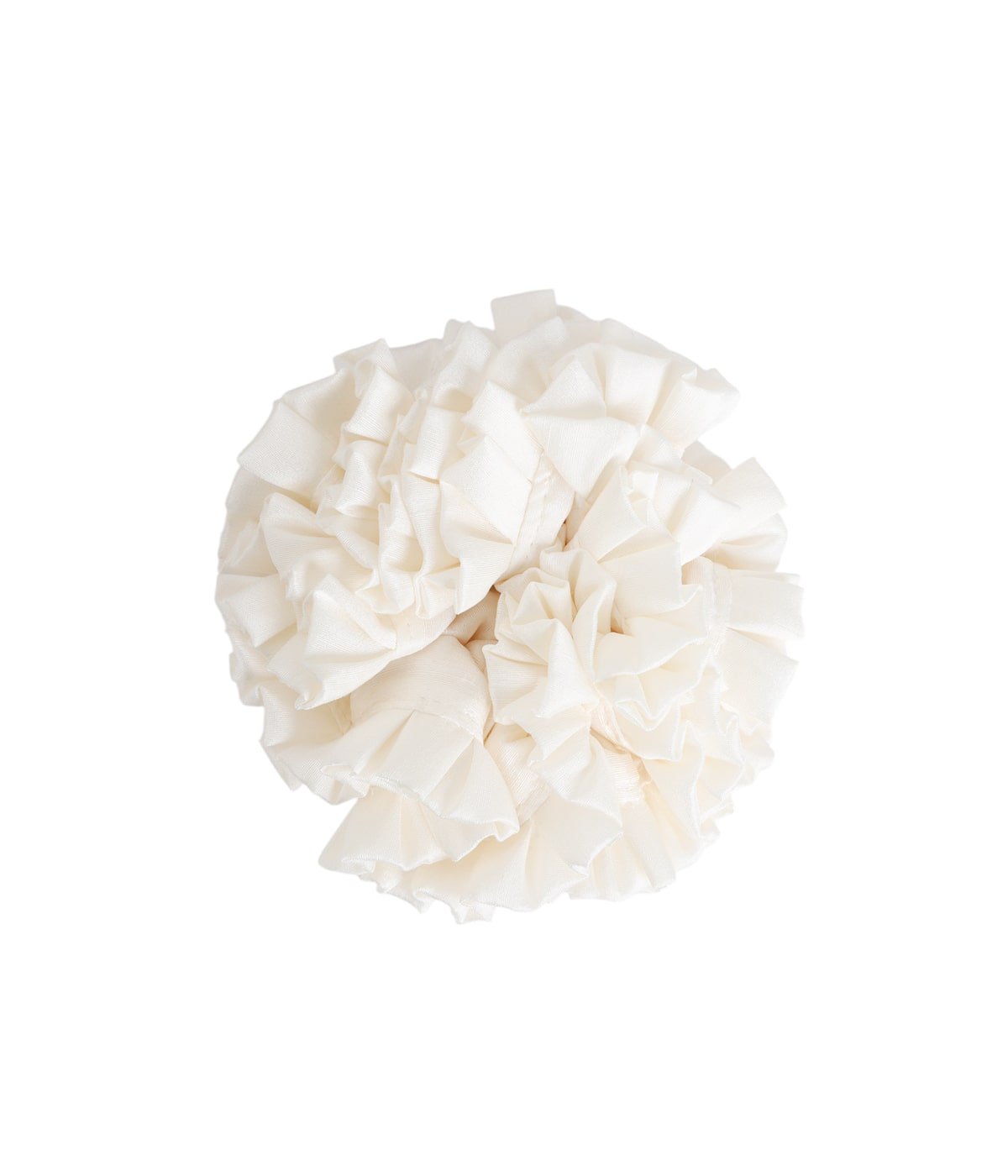 レディース】Ruffled Silk Scrunchie | heyep(ヘイップ