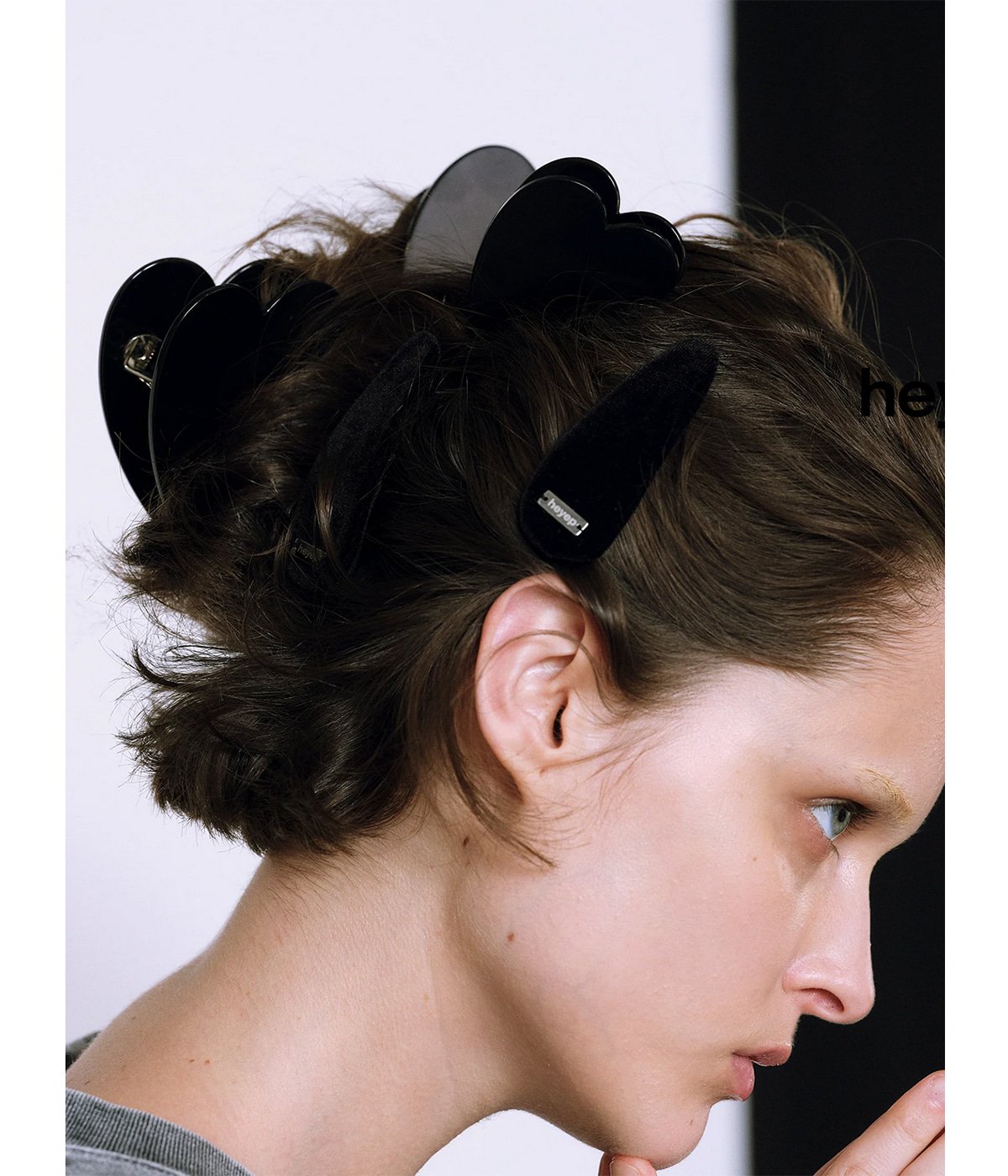 ヘアアクセサリー heyep レディース】Large Heart Clip | heyep(ヘイップ