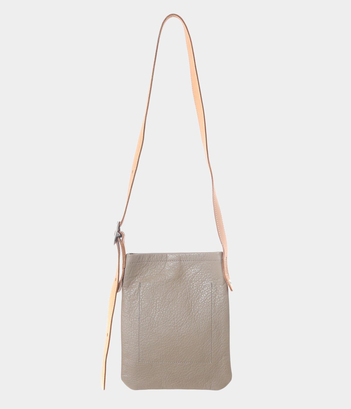 Hender Scheme エンダースキーマ One Side Belt Bag Small レザーショルダーバッグ  ベージュ系 Hender Scheme】エンダースキーマ one side belt bag small (Hender