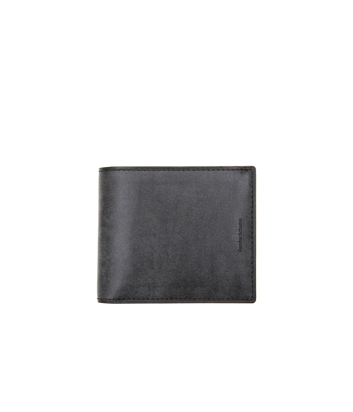 half folded wallet