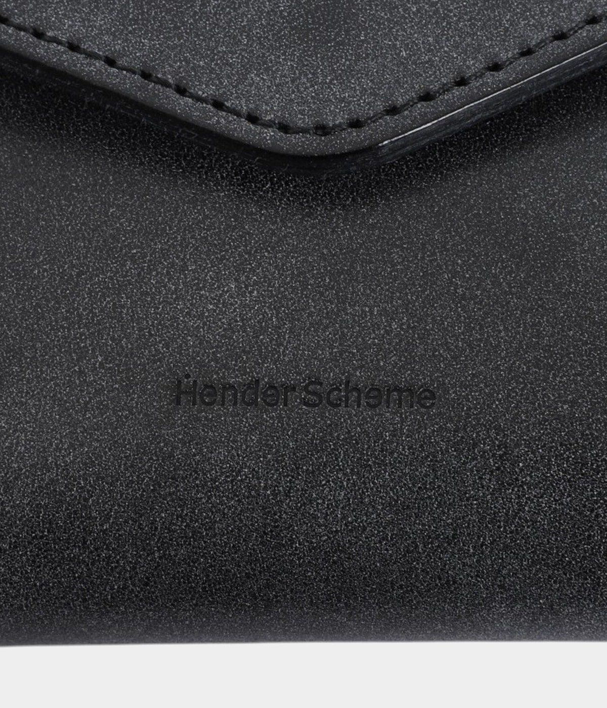 Hender Scheme flap wallet三つ折り財布 ブラック flap wallet | Hender Scheme(エンダースキーマ) / ファッション