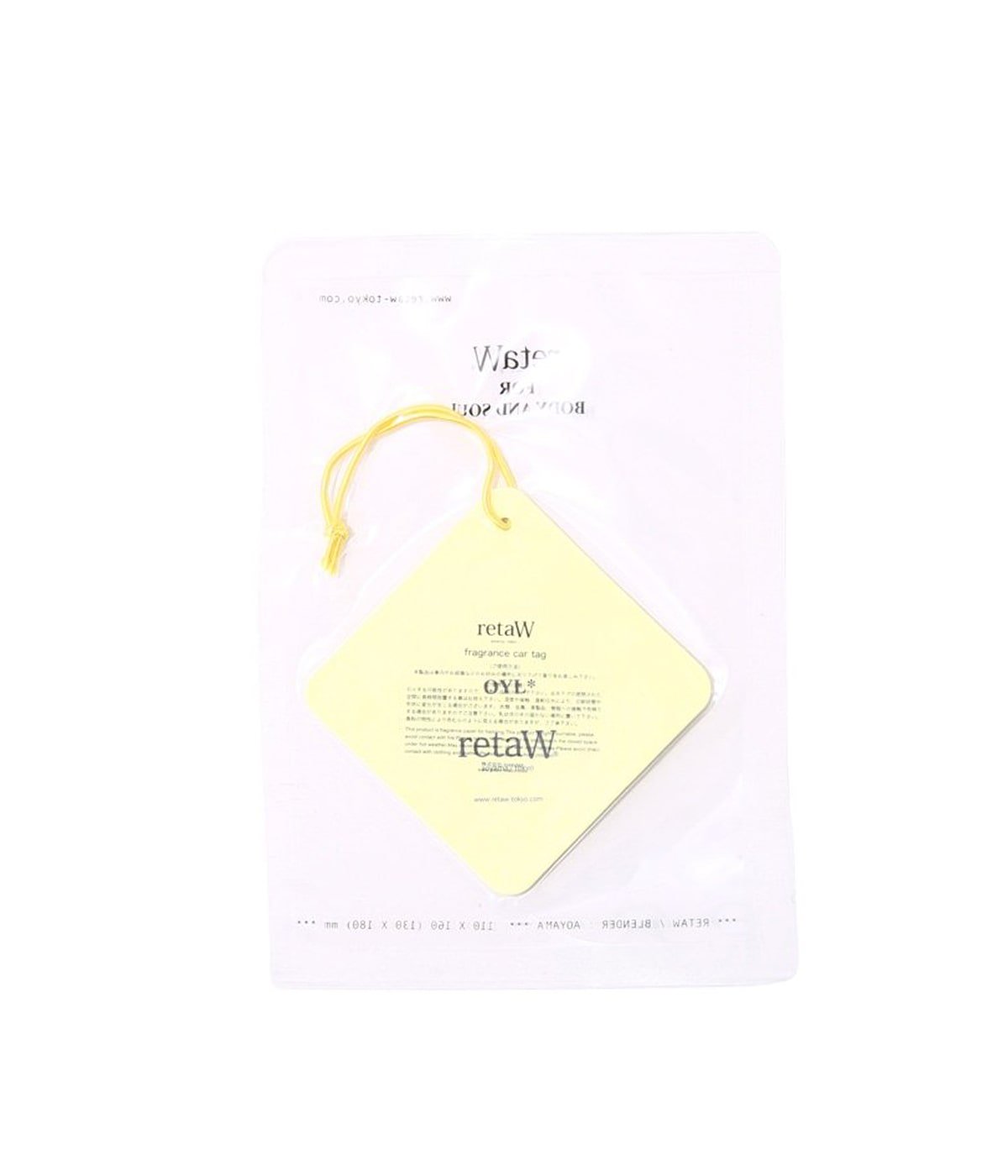 カータグ/Fragrance Car Tag (OYL＊) | retaW(リトゥ) / 生活