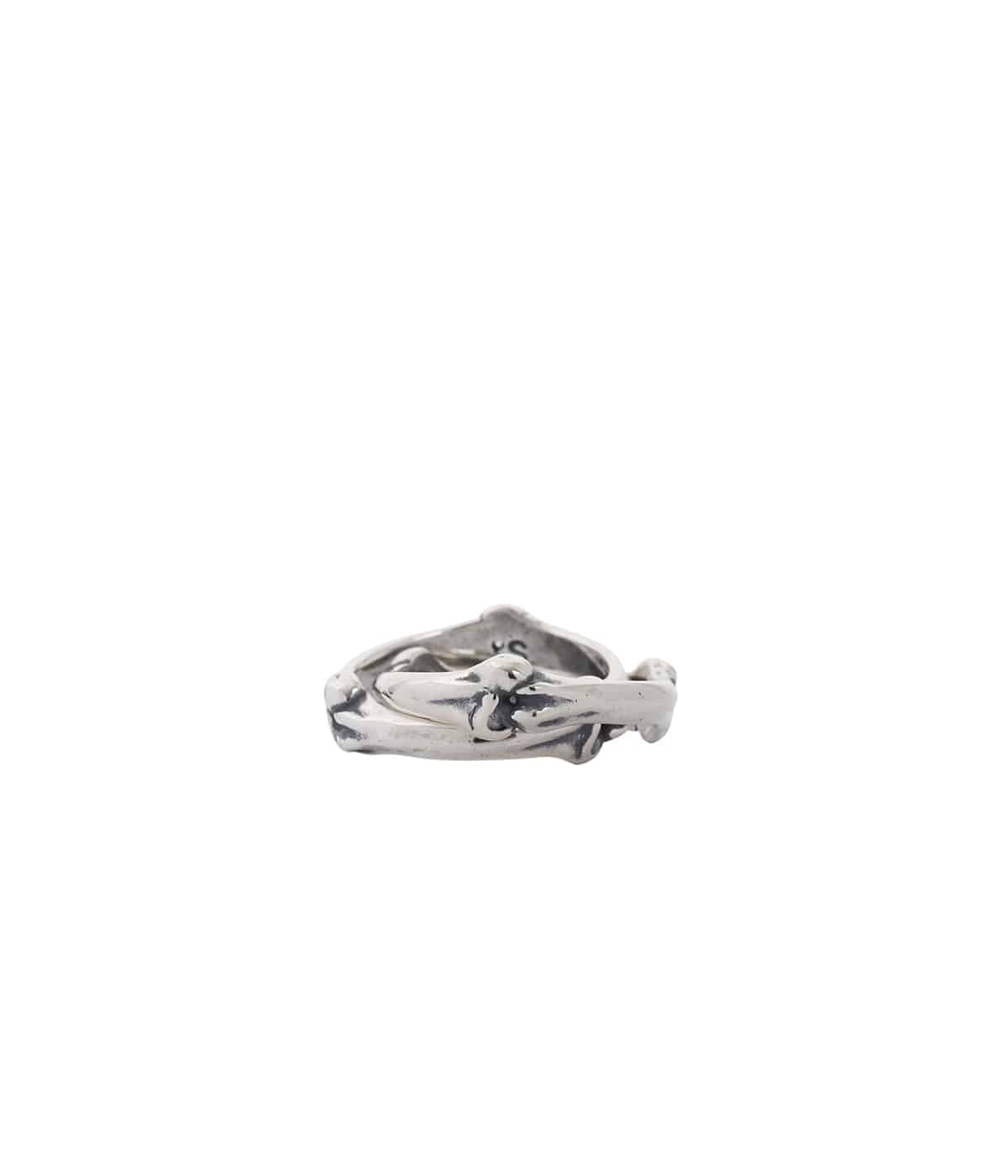 bone shaped dual ring. | TAKAHIROMIYASHITATheSoloist.(タカヒロ