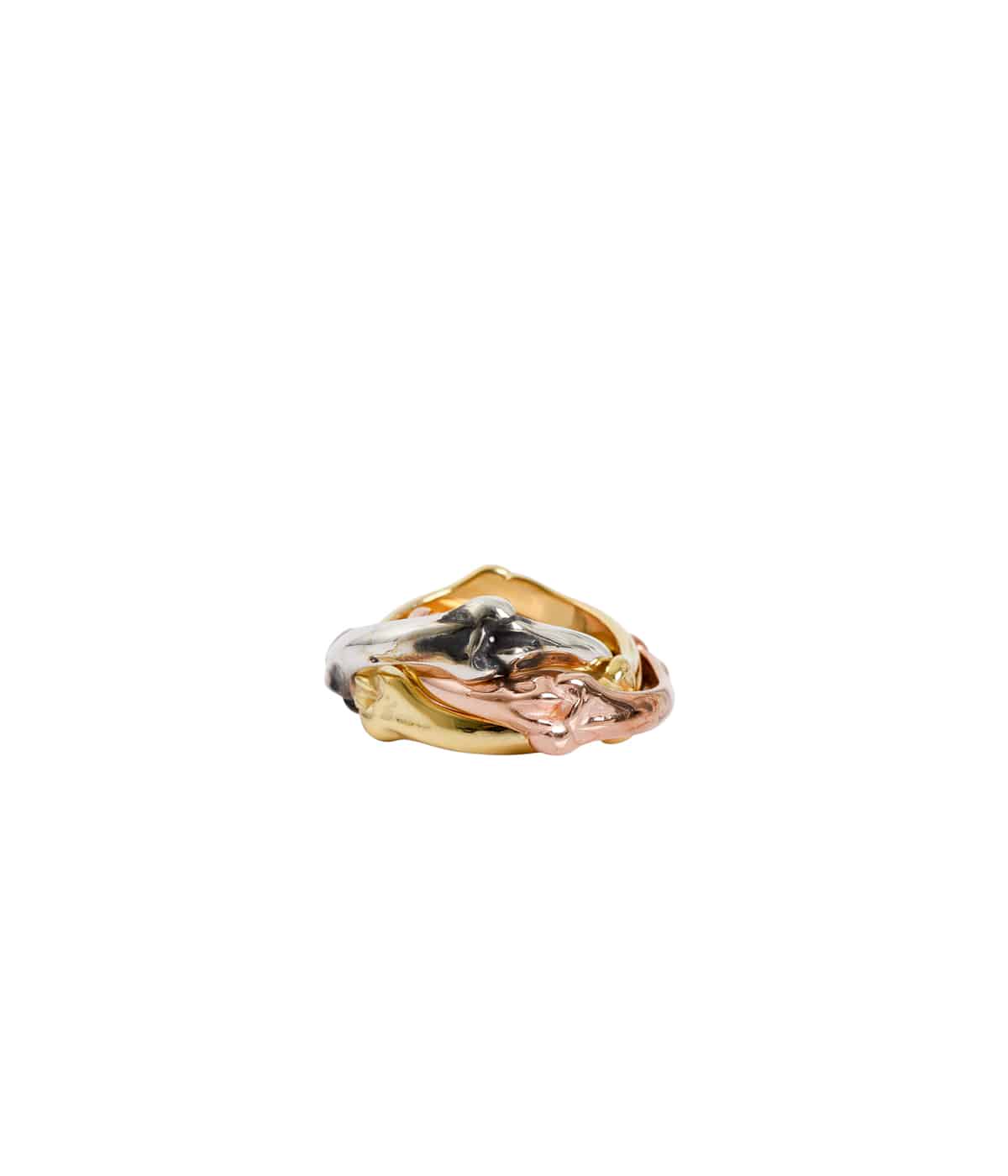 bone shaped trinity ring. | TAKAHIROMIYASHITATheSoloist