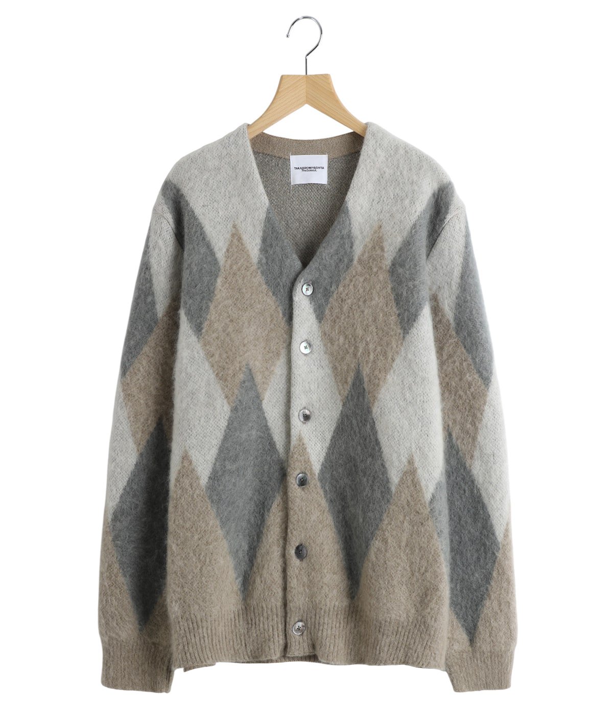 【ミキマ】STRATAジャケット、カーディガン Maison MIHARA YASUHIRO - 【25SS】サンフェード ニット