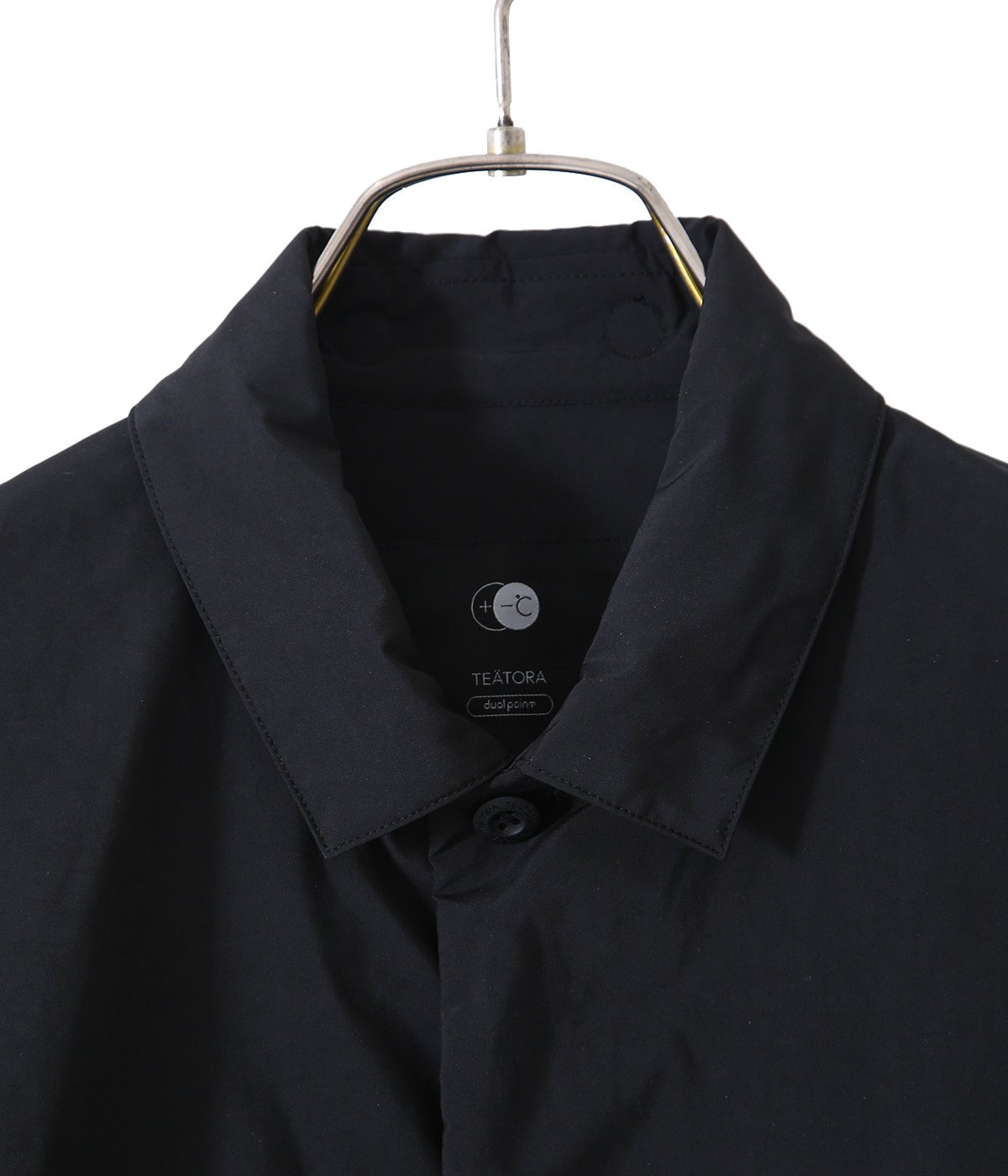 TEATORA テアトラ 日本製 CARTRIDGE SHIRT PLUS DP カートリッジシャツ tt-SHT-PLUS-DP 3 BLACK 中綿入りシャツジャケット DUAL POINT トップス【TEATORA】