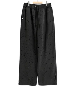 Dameged Baggy Sweat Pants