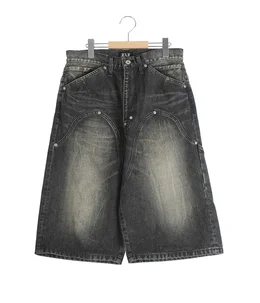 NEWCOMMUNE Baggy  Denim Shorts