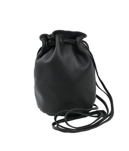LEATHER CINCH POUCH CRAFTED IN JAPAN