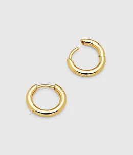 Classic Hoops Small Gold