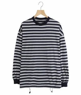 b*b様 イズネス　BALLOON STRIPES LONG SLEEVE T BALLOON STRIPES LONG SLEEVE T SHIRT | is-ness online shop