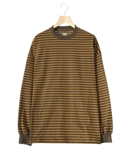 BALLOON STRIPES LONG SLEEVE T SHIRT