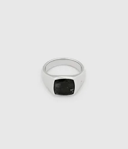 Kay Ring Black Larvikite | TOMWOOD(トムウッド