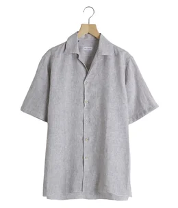 CESARE M/C Open Collar S/S Shirts STRIPE