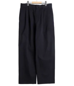 チノクロスパンツ ツータックストレート -11061601-