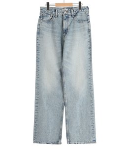 【レディース】STRIGHT DENIM PANTS