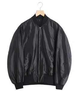 Silk Nylon Parachute Cloth  Bomber Jacket