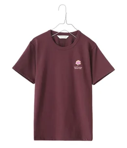 【レディース】suvin pima jersey flower emb T-shirt