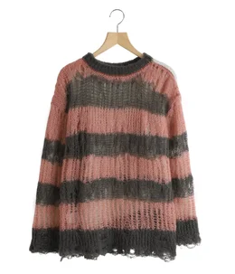 flip wooledmohair damaged pullover