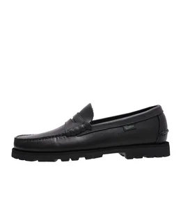 靴 PARABOOT CORAUX / NOIR UK7.5 CORAUX/MARINE NOIRE-LISSE NOIR | Paraboot