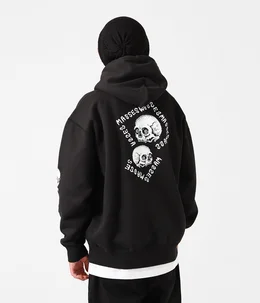 マシス パーカー SWEAT-HOODED SKULL /MASSES www.saladeapoio.com.br