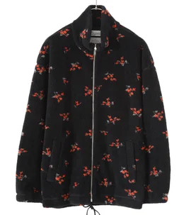 Flower Fleece Zip Up Boulson | DAIRIKU(ダイリク) / アウター