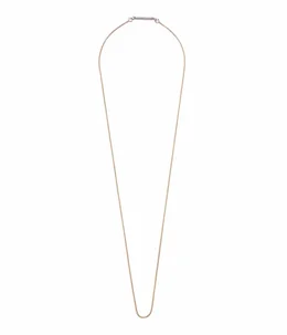 9k fox tail chian necklace(1mm)