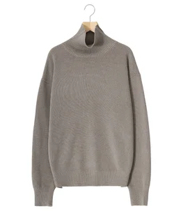 Cotton Cashmere Turtle Neck