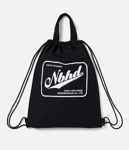 LOGO DRAWSTRING TOTE BAG