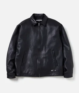 LEATHER ZIP WORK JACKET | NEIGHBORHOOD(ネイバーフッド) / アウター レザージャケット (メンズ)の通販 -  ARKnets 公式通販